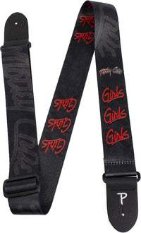Thumbnail for Motley Crue Girls Girls Girls POLYESTER GUITAR STRAP