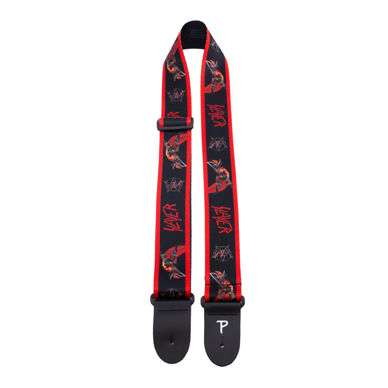 SLAYER SHOW NO MERCY POLYESTER GUITAR STRAP