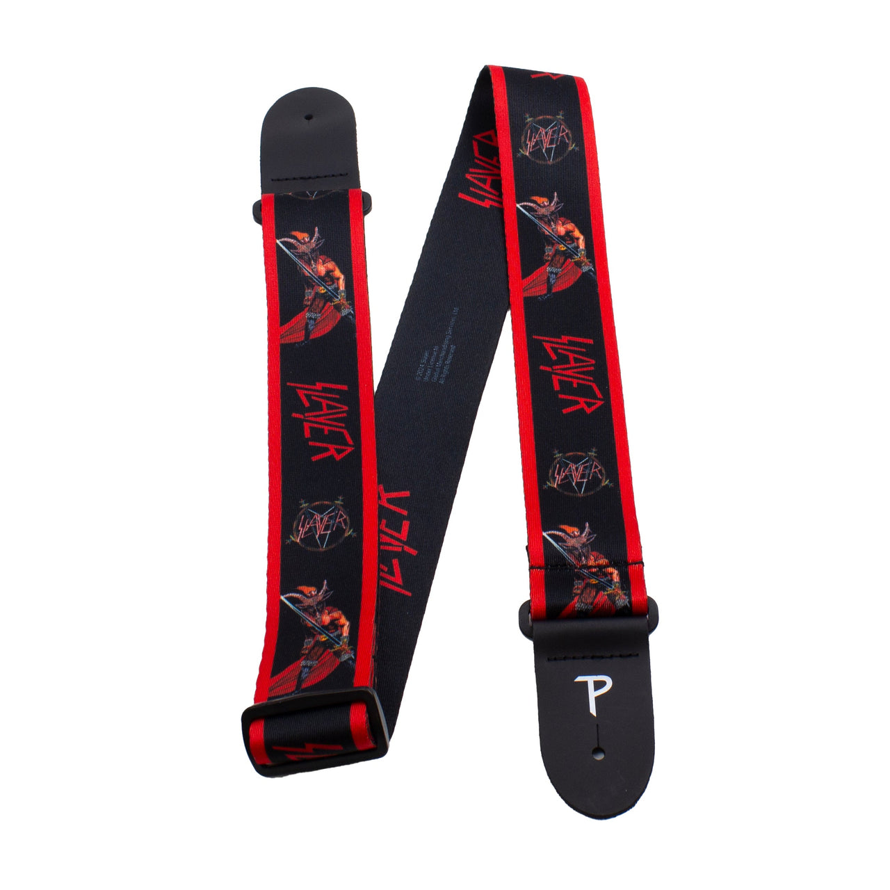 SLAYER SHOW NO MERCY POLYESTER GUITAR STRAP