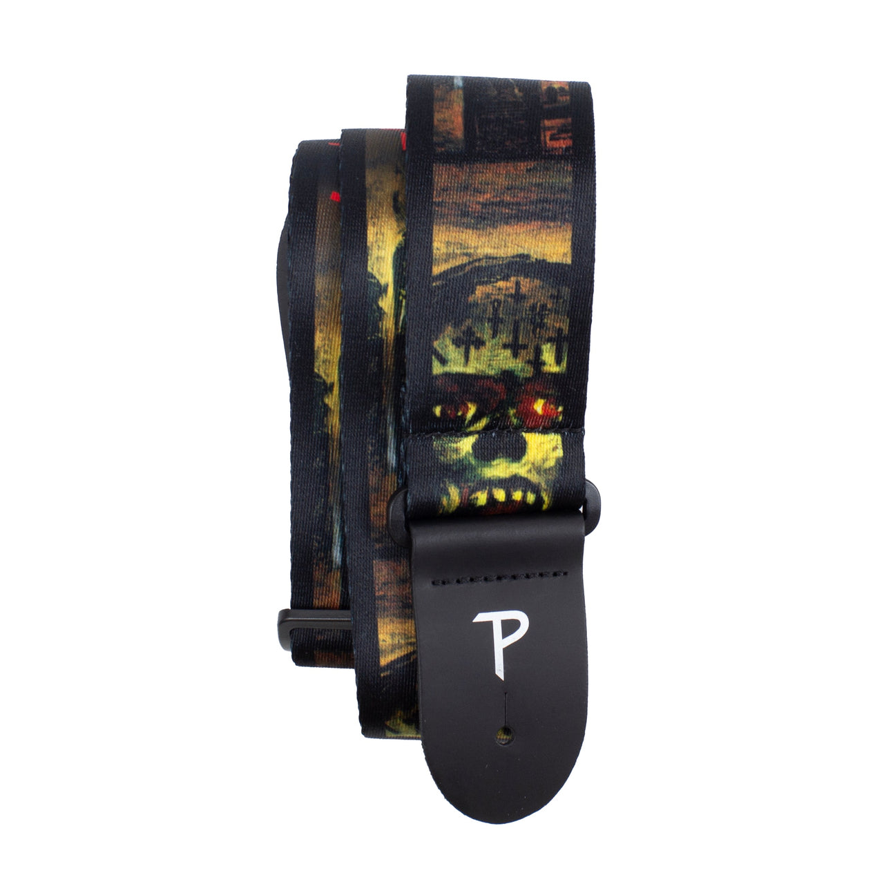 SLAYER SEASONS IN THE ABYSS POLYESTER GUITAR STRAP