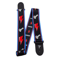 Thumbnail for DAVID BOWIE BOLT ICON POLYESTER GUITAR STRAP