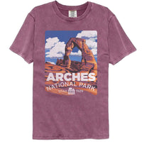Thumbnail for Lantern Press NPCA - Arches Utah 1929 Comfort Color T-Shirt