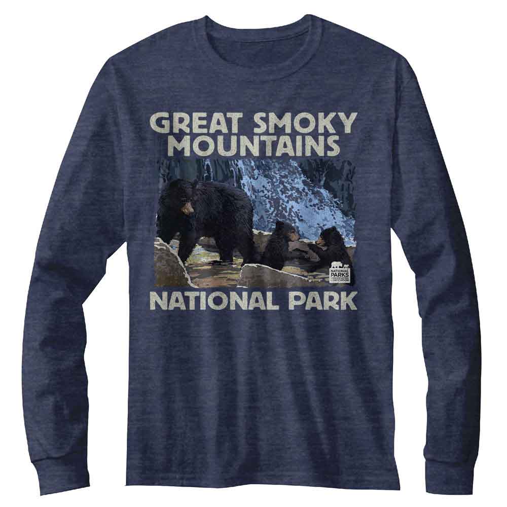 Lantern Press NPCA - Gsmnp Bear Family Long Sleeve Tee