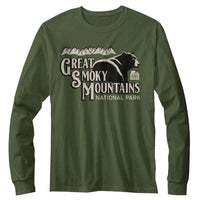 Thumbnail for Lantern Press NPCA - Lounging Bear Long Sleeve Tee