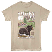 Thumbnail for Lantern Press NPCA - Smoky Mountain Bear T-Shirt