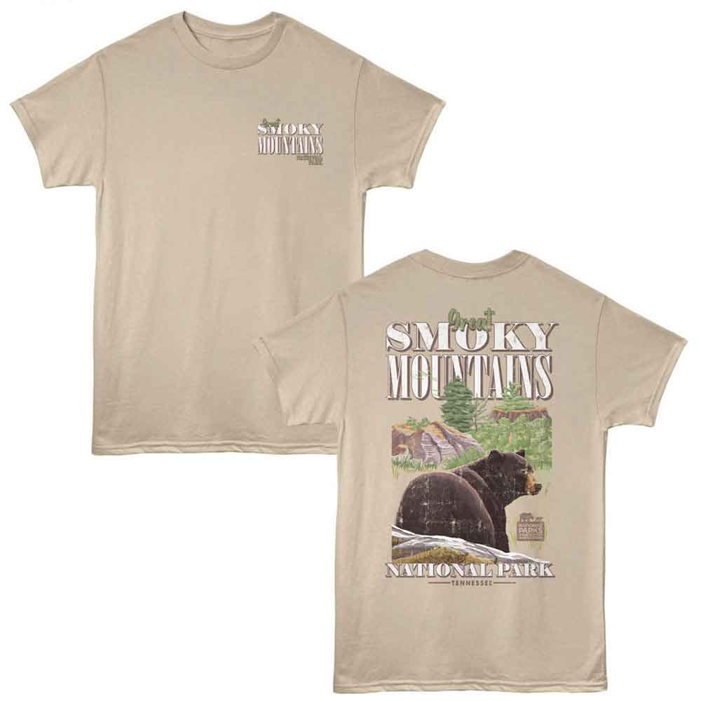 Lantern Press NPCA - Smoky Mountain Bear F B T-Shirt