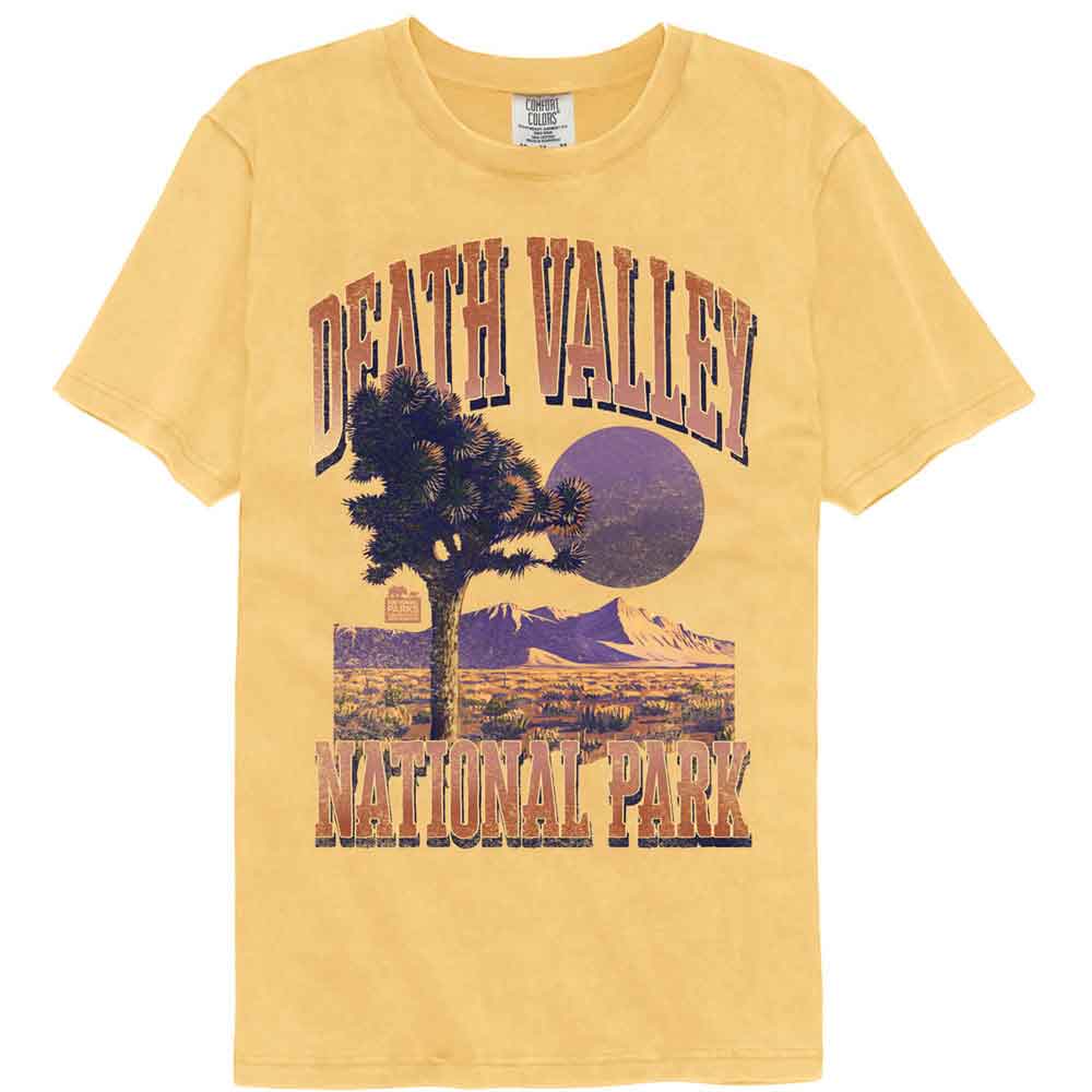 Lantern Press NPCA - Death Valley Prp Sun Comfort Color T-Shirt