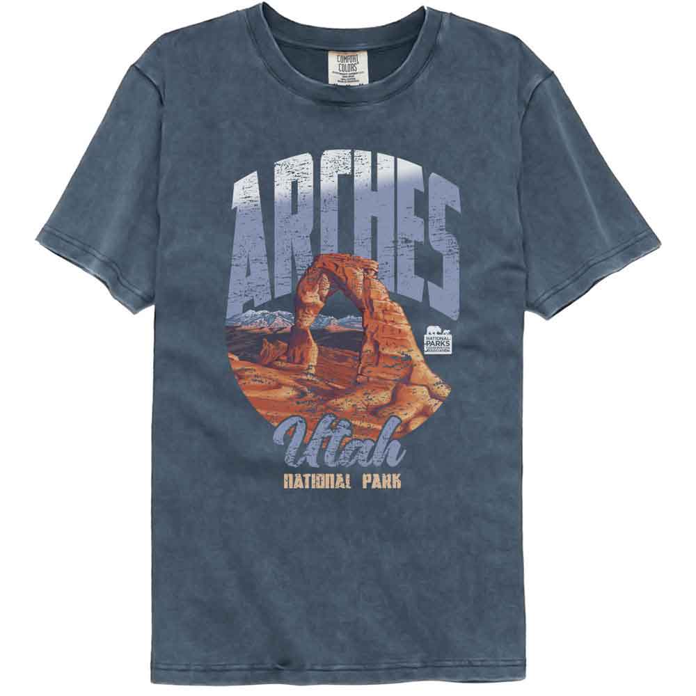 Lantern Press NPCA - Arches Utah Comfort Color T-Shirt