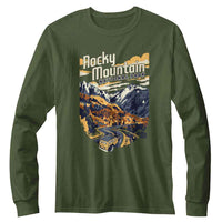 Thumbnail for Lantern Press NPCA - Graphic Mountain Drive Long Sleeve Tee