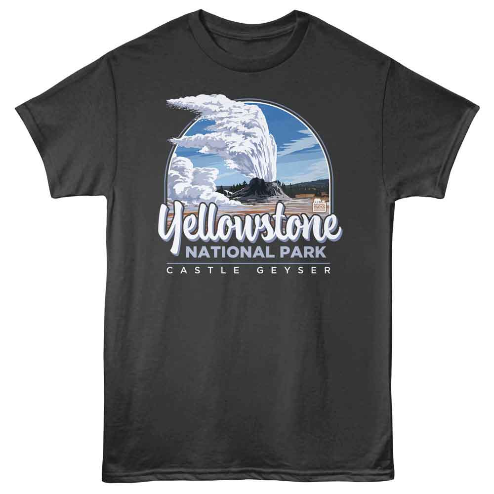 Lantern Press NPCA - Castle Geyser Closeup T-Shirt