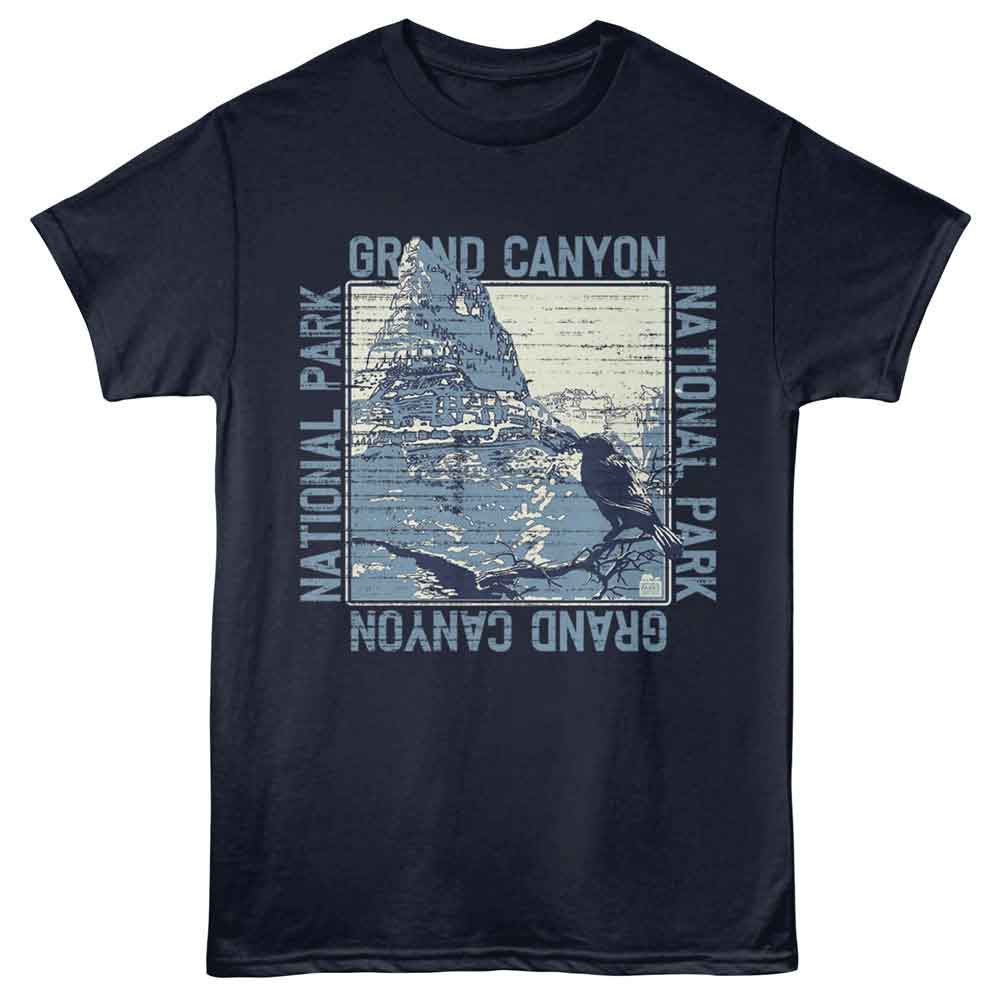 Lantern Press NPCA - Grand Canyon Bird T-Shirt