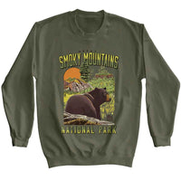 Thumbnail for Lantern Press NPCA - Bear Landscape Sweatshirt