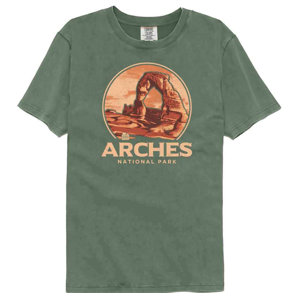 Lantern Press NPCA - Arches Comfort Color T-Shirt