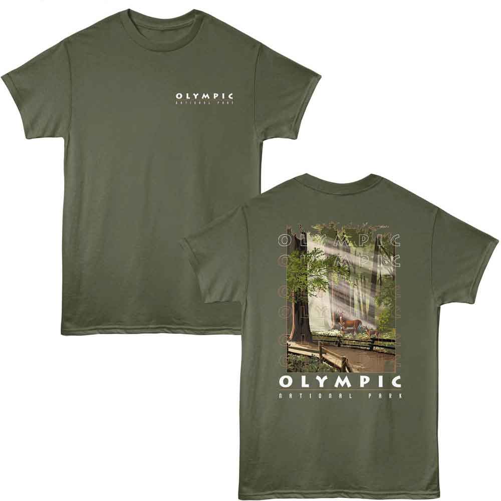 Lantern Press NPCA - Repeat Text T-Shirt