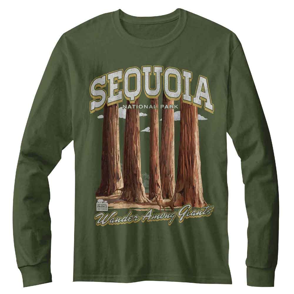 Lantern Press NPCA - Wander Among Giants Long Sleeve Tee