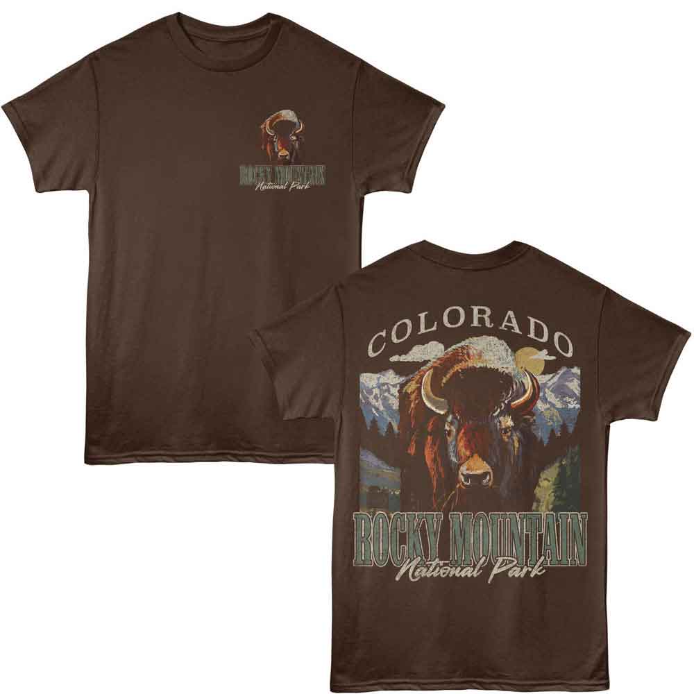 Lantern Press NPCA - Bison F B T-Shirt
