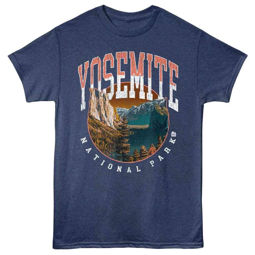 Lantern Press NPCA - Yosemite View T-Shirt