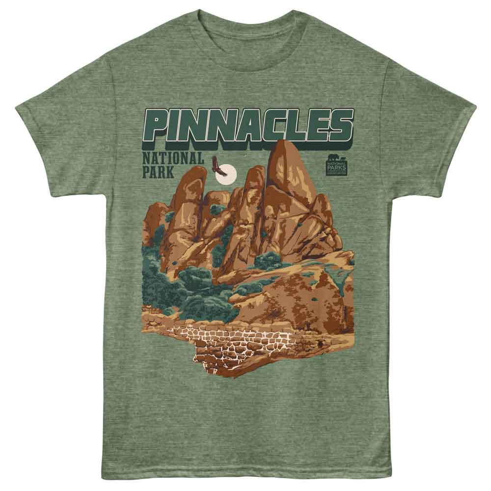 Lantern Press NPCA - Pinnacles T-Shirt