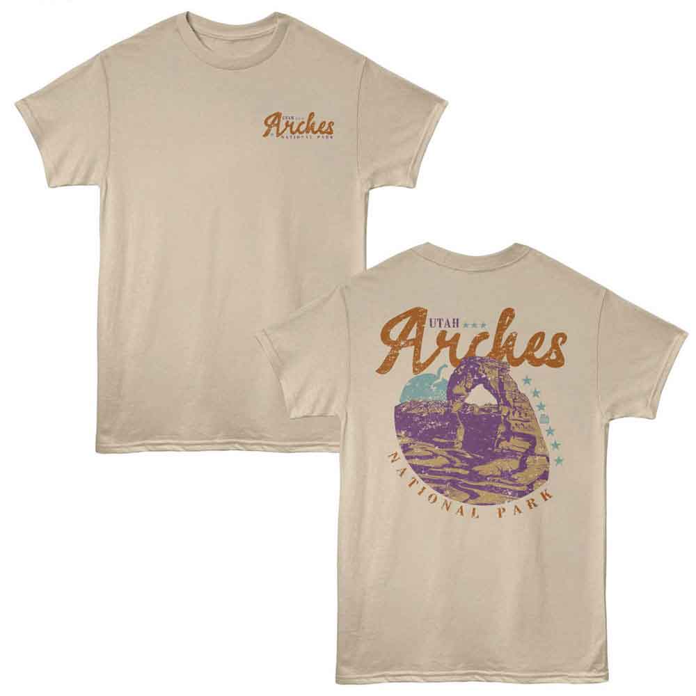 Lantern Press NPCA - Arches Star Border F B T-Shirt