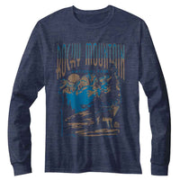 Thumbnail for Lantern Press NPCA - Rocky Mountain Elk Scene Long Sleeve Tee