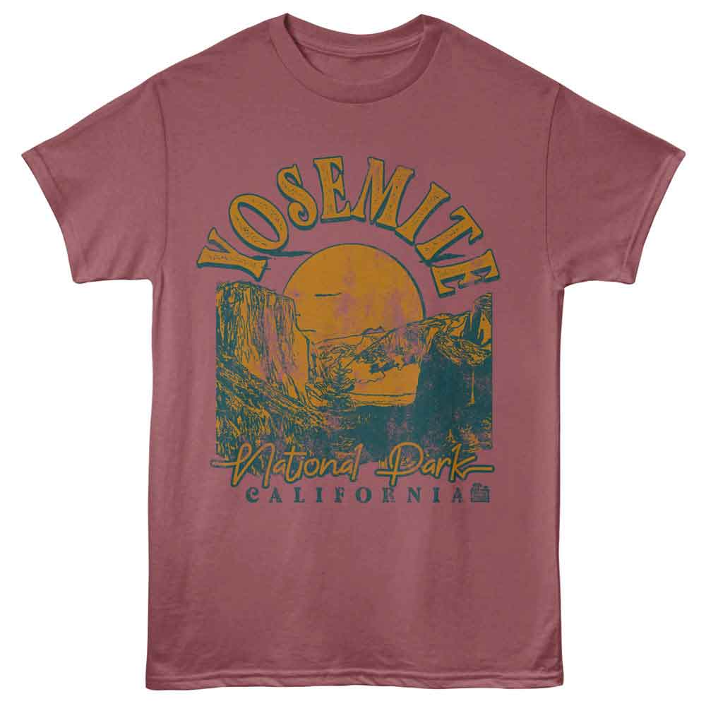 Lantern Press NPCA - Yosemite Sunrise T-Shirt