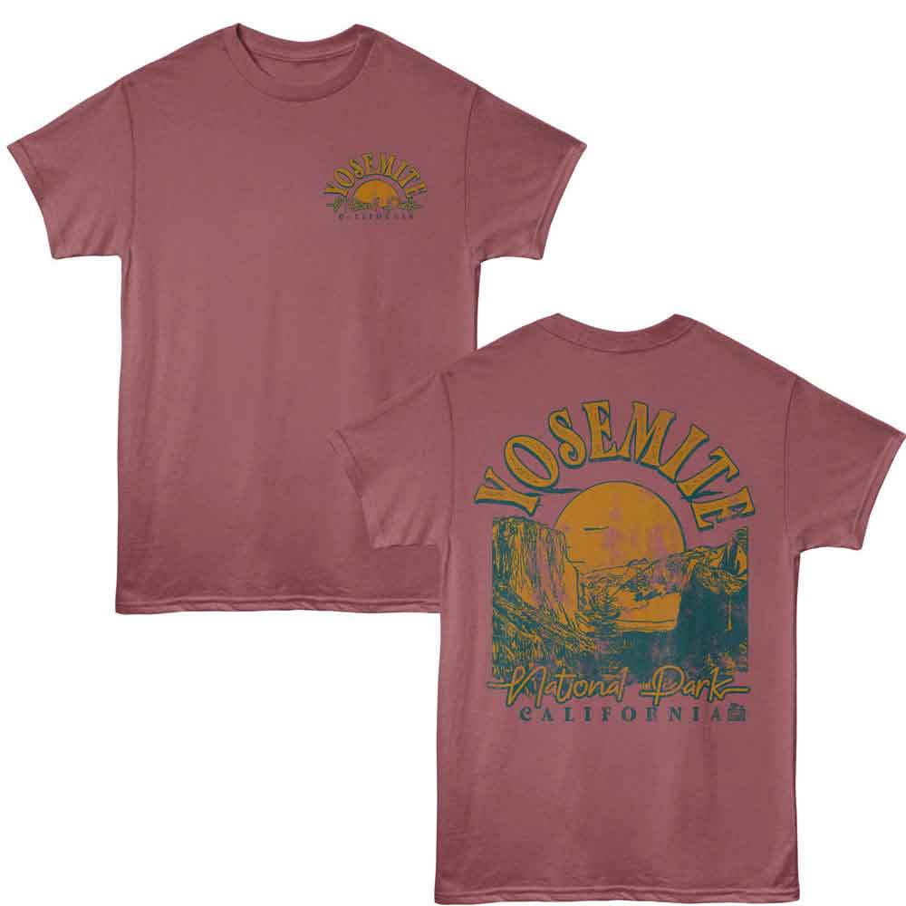 Lantern Press NPCA - Yosemite Sunrise F B T-Shirt