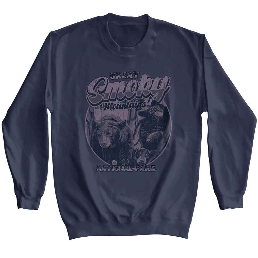 Lantern Press NPCA - Smoky Mountain Bears Sweatshirt
