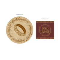 Thumbnail for Lord of The Rings Letters Wrapped Around Ring  32ct Paper Napkin and Plate Party Pack – 24 pc ppk ($4.25 each)
