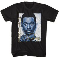 Thumbnail for LUTHER VANDROSS-LUTHER VANDROSS-BLACK ADULT S/S TSHIRT