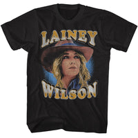 Thumbnail for LAINEY WILSON-LAINEY WILSON HAT PHOTO-BLACK ADULT S/S TSHIRT