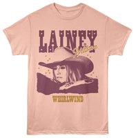 Thumbnail for LAINEY WILSON-LAINEY WILSON WHIRLWIND STARS-PEACH ADULT S/S TSHIRT