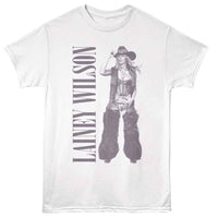 Thumbnail for LAINEY WILSON-LAINEY WILSON COWGIRL OUTFIT-WHITE ADULT S/S TSHIRT