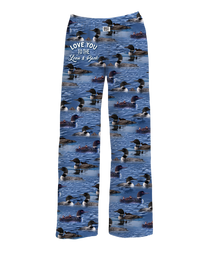Thumbnail for BRIEF INSANITY Love You To The Loon and Back Pajama Pants