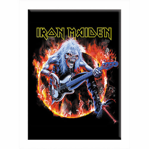 Iron Maiden Ring of Fire 2.5"x3.5" Magnet - 3 pc prepack