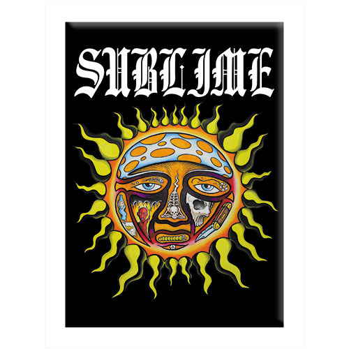 Sublime Sun Logo 2.5"x3.5" Magnet - 3 pc prepack