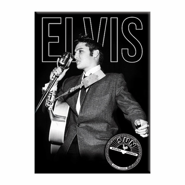 Elvis Presley Solo Live 2.5"x3.5" Magnet - 3 pc prepack