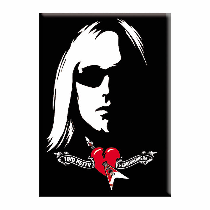 Tom Petty Stencil Logo 2.5"x3.5" Magnet - 3 pc prepack