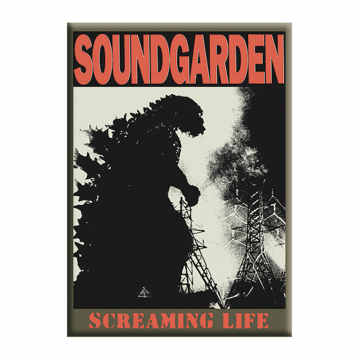 Soundgarden Screaming Life 2.5"x3.5" Magnet - 3 pc prepack