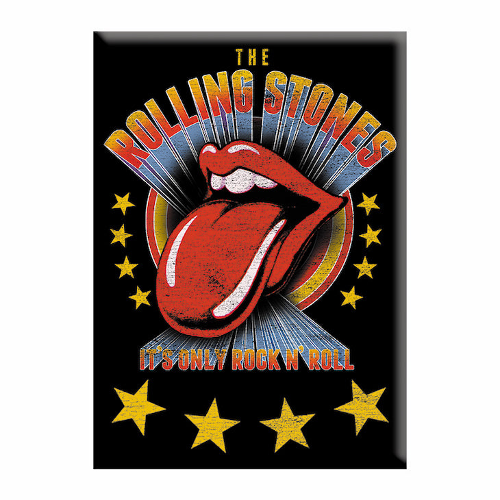 The Rolling Stones Vintage Poster 2.5"x3.5" Magnet - 3 pc prepack
