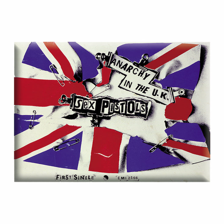 Sex Pistols Anarchy In The UK 2.5"x3.5" Magnet - 3 pc prepack