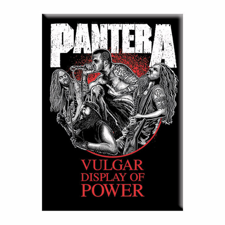 Pantera Vulgar 2.5"x3.5" Magnet - 3 pc prepack