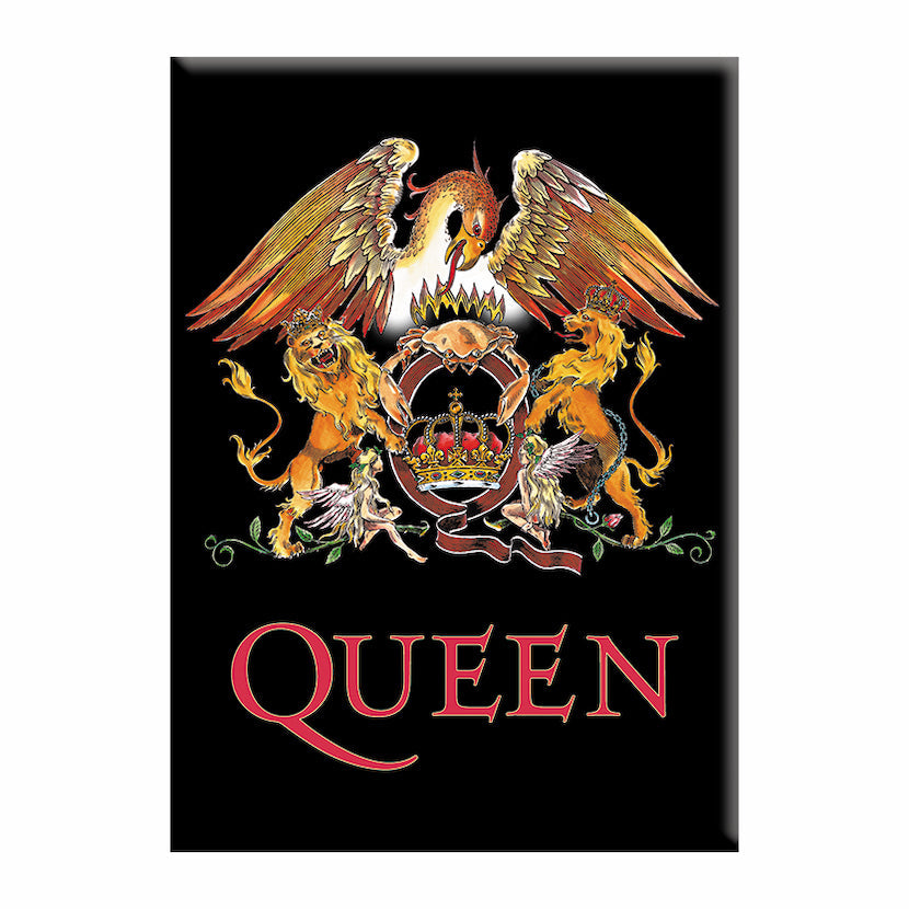 Queen Classic Crest 2.5"x3.5" Magnet - 3 pc prepack