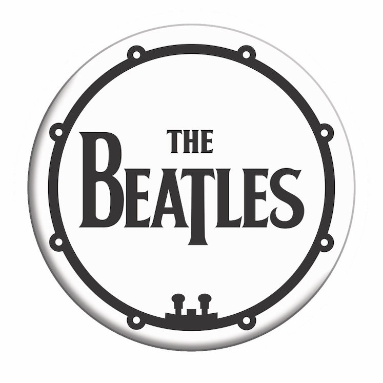 The Beatles Bass Drum Logo 3" Magnet - 3 pc prepack