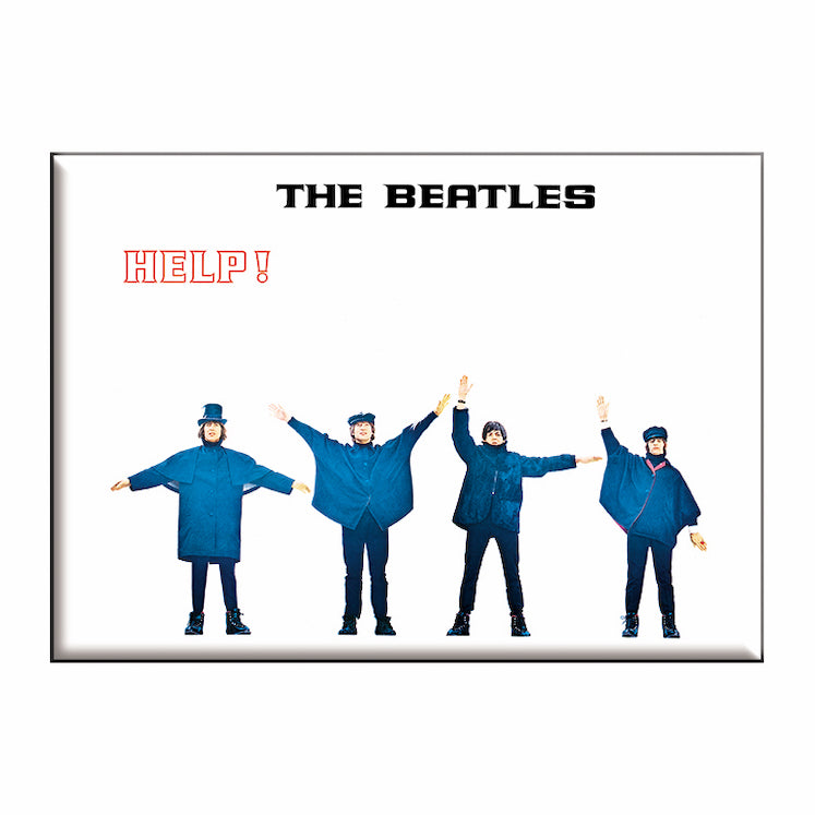 The Beatles Help! 2.5"x3.5" Magnet - 3 pc prepack