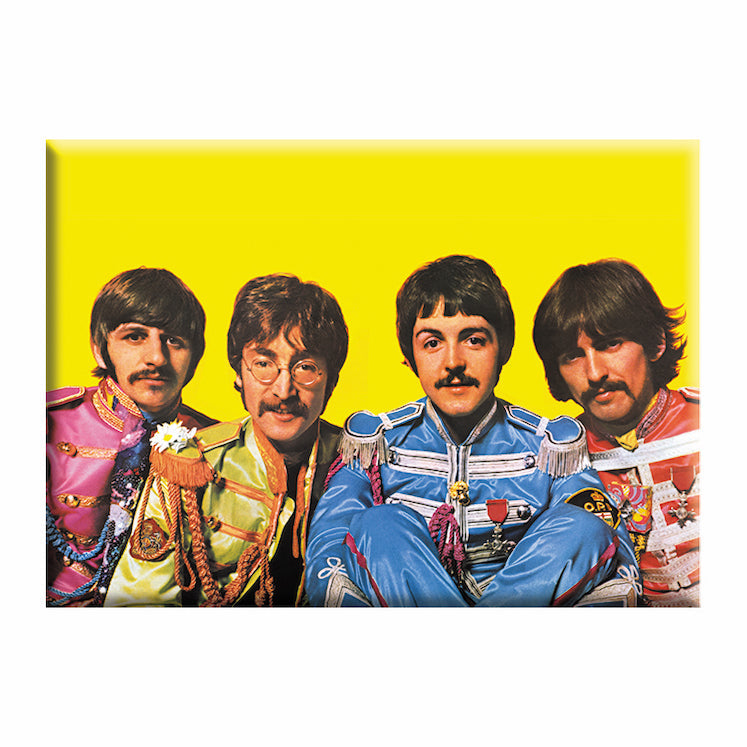 The Beatles Sgt. Pepper Photo 2.5"x3.5" Magnet - 3 pc prepack