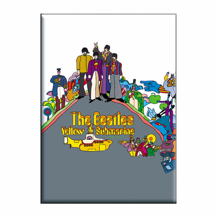 The Beatles Yellow Submarine Cover 2.5"x3.5" Magnet - 3 pc prepack