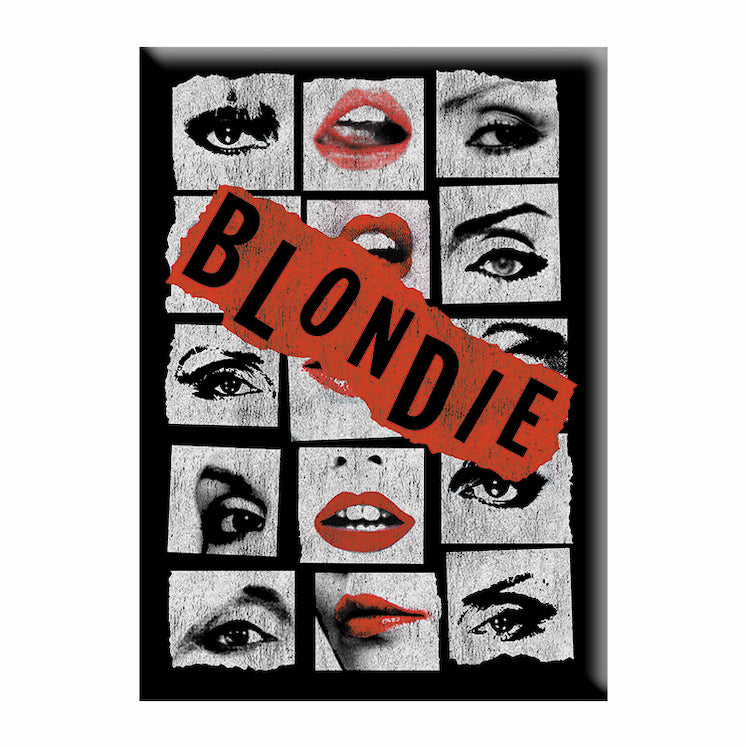 Blondie Eyes  Lips 2.5"x3.5" Magnet - 3 pc prepack