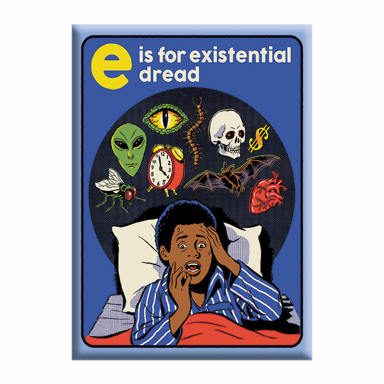 Steven Rhodes Existential Dread 2.5"x3.5" Magnet  - 3 pc prepack