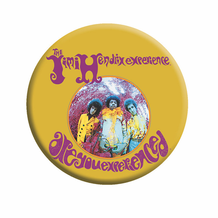 Jimi Hendrix Experienced Bubble 3" Magnet  - 3 pc prepack
