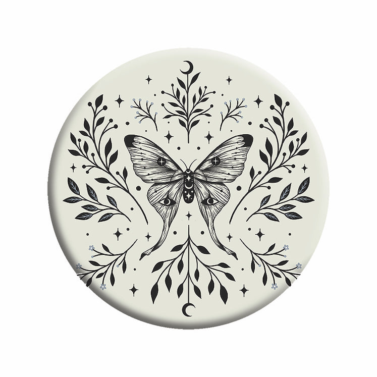 Episodic Drawing Magical Moon Moth 3" Magnet - 3 pc prepack